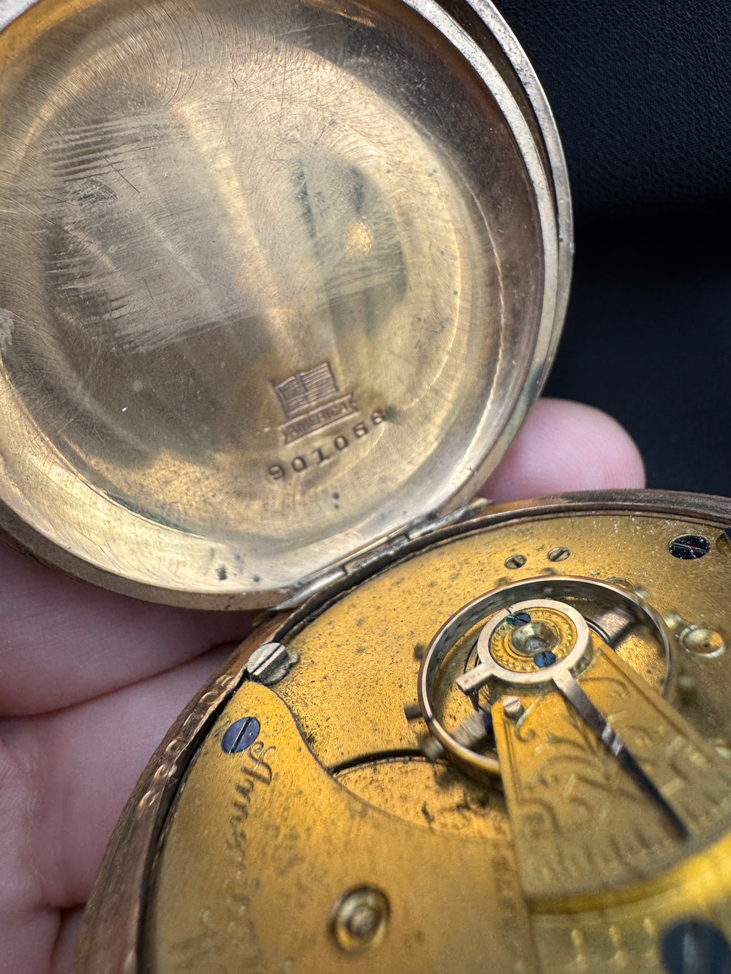 1893 American Waltham Pocket Watch – Gold Filled Hunter Case