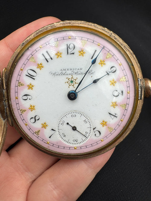 1893 American Waltham Pocket Watch – Gold Filled Hunter Case