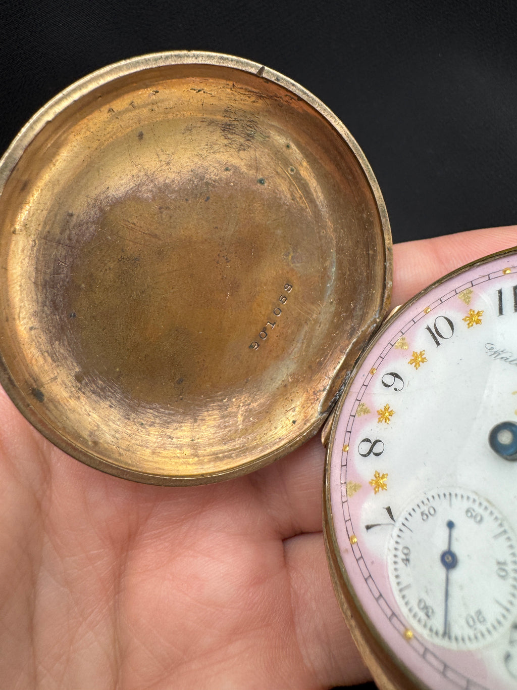 1893 American Waltham Pocket Watch – Gold Filled Hunter Case