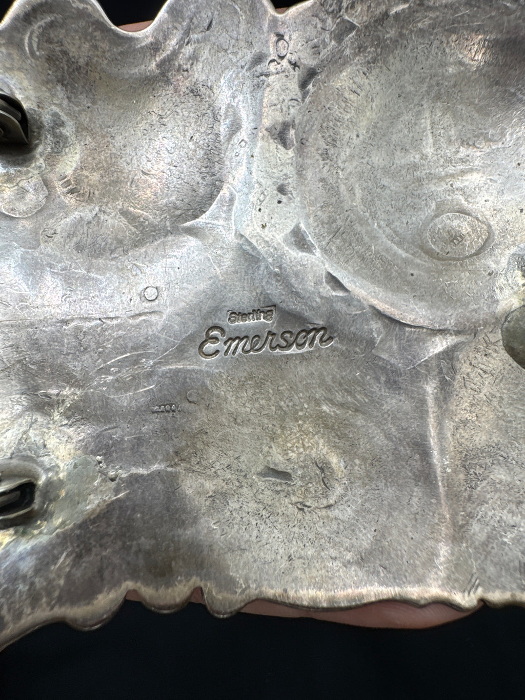 Extra large Sterling Silver Emerson Belt Buckle – Handcrafted Southwestern Design